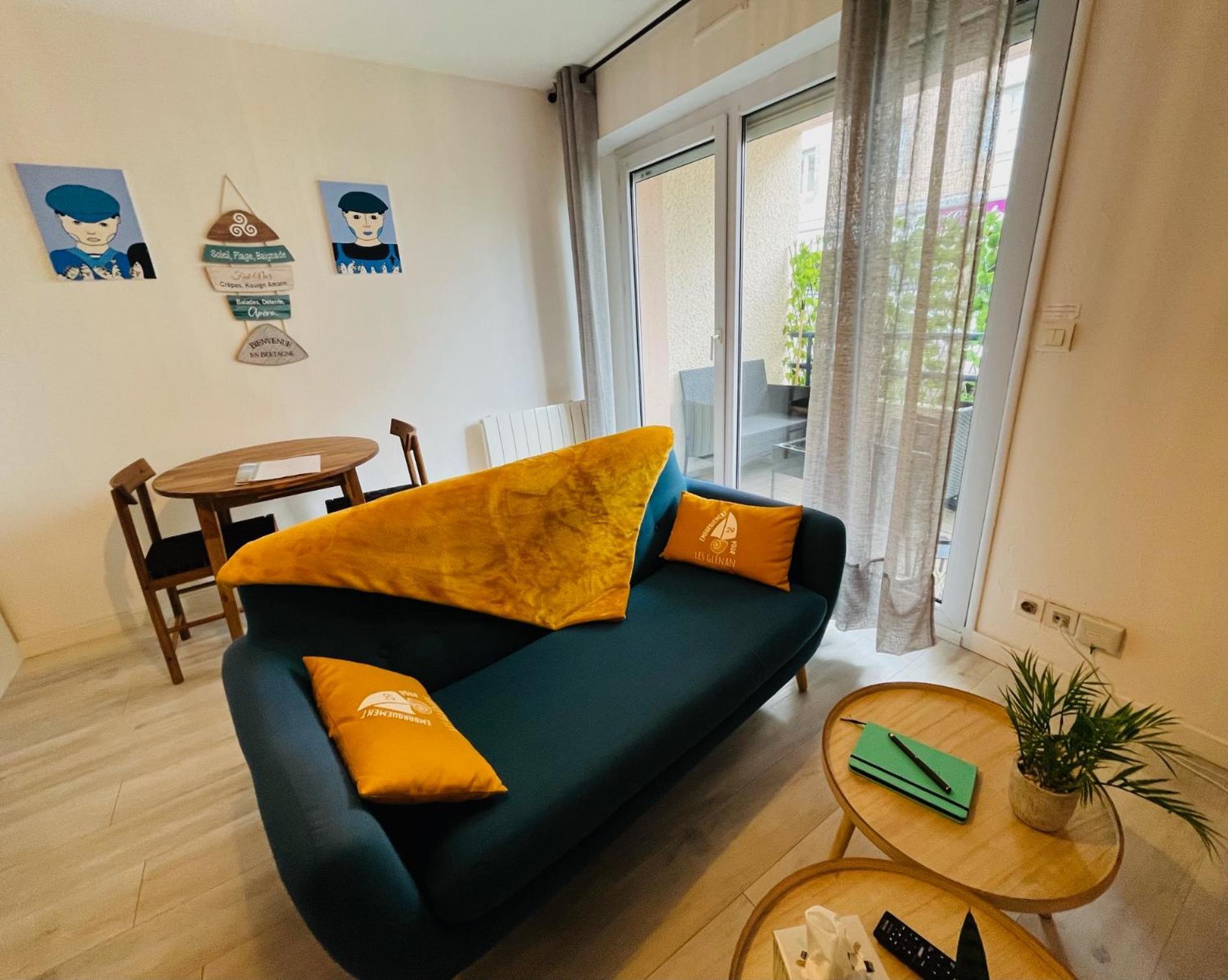 Au Bord De L'Eau Apartment Concarneau Exterior foto