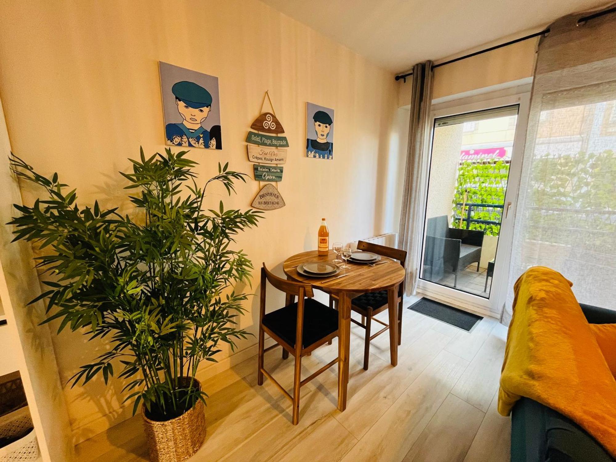 Au Bord De L'Eau Apartment Concarneau Exterior foto